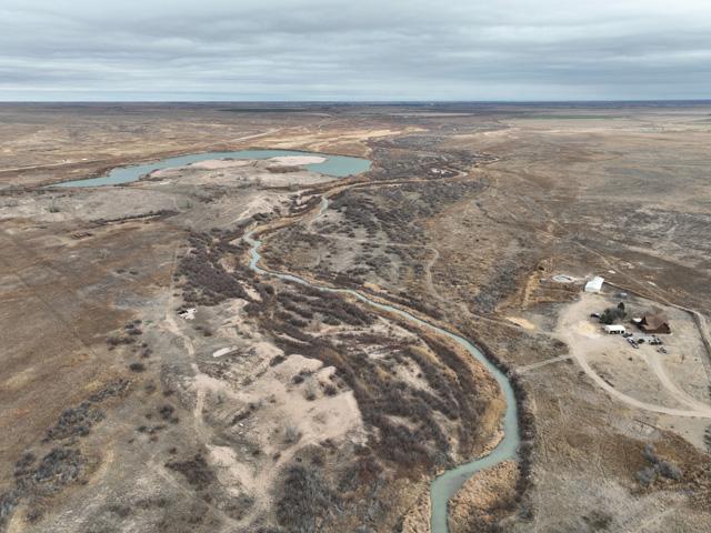 The P5 Ranch includes more than 40,000 acres of pastureland, 2,700 acres of pivot irrigated and dryland tillable ground, and more than 17 miles of Arkansas River frontage that supports vibrant hunting. (Photo courtesy of Whitetail Properties Real Estate)