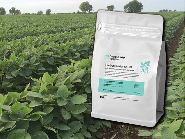 On Tuesday, Australia-based Loam Bio announced the launch of CarbonBuilder, a biological product featuring a new class of microbial seed treatment, which the company is pairing with a carbon program for farmers. (DTN photo illustration by Jason Jenkins and Nick Scalise)