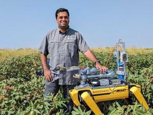 Weed-killing Robot Dog Could Become a Farmer’s Best Friend