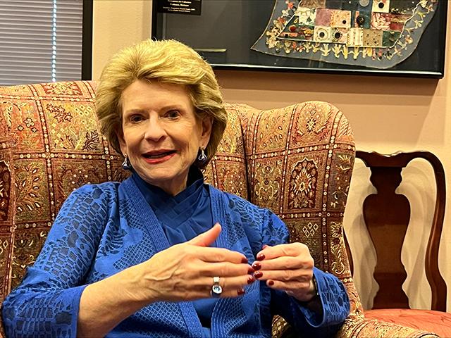 Sen. Debbie Stabenow, D-Mich., chairwoman of the Senate Agriculture Committee. In a White House meeting on Tuesday she criticized GOP demands and cautioned that policies from the 2018 farm bill could continue. (DTN file photo)