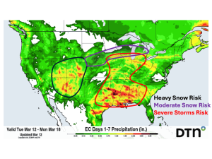 Widespread Showers, Severe Weather With Large Storm This Week