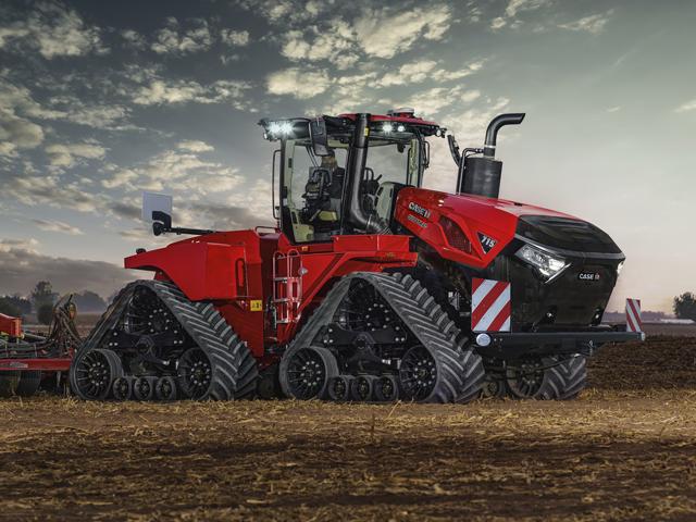 Case IH's Quadtrac 715 has won an iF Design Award in recognition of styling and practical benefits, including a new air intake grill and a bonnet that can be raised 31% higher for easier service access and is opened and closed via an electric actuator. (Photo courtesy of Case IH)