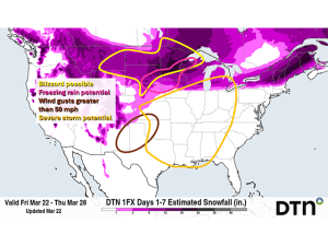 Huge Storm, Multiple Impacts for Central US This Weekend, Early Next Week