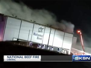 After Fire, National Beef’s Facility in Kansas Suspends Production Until Monday
