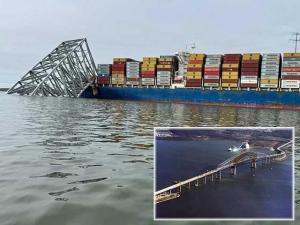 Tragedy Strikes Baltimore as Ship Crashes Into Francis Scott Key Bridge