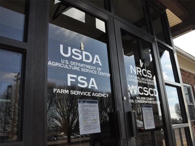 Farmers need to visit their local Farm Services Agency office to make their ARC-PLC elections before the March 15 deadline, which is also the cut-off date for crop insurance purchases. (DTN file photo by Katie Dehlinger)