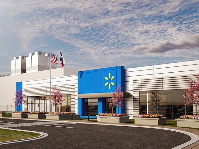 Walmart announced plans Thursday to build a new milk processing facility in Robinson, Texas. The facility, which should open in 2026, will service as many as 750 Walmart stores with milk under the company's own brand label. (Photo courtesy of Walmart)
