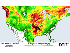 Needed Rain Coming, but Will Delay Planting for Plains, Midwest