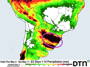Flooding Rain in Southern Brazil Threatens Harvest, Planting
