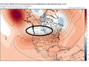 Upper-Level Pattern Continues to Favor Systems for Canadian Prairies