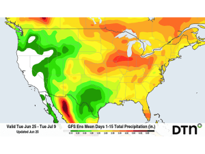 Weather Pattern Setting Up for Multiple Corn Belt Fronts