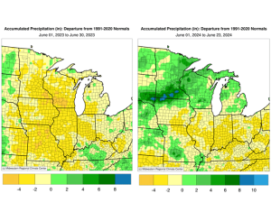 From Flash Droughts to Flooding: The Difference One Year Can Make