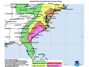 Tropical Storm Debby Causing Flooding, Damage for Southeast Farms