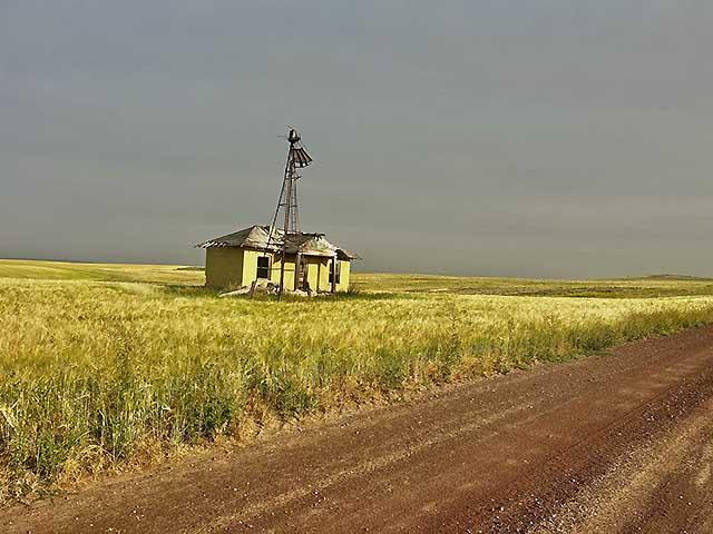 After hail hit again this week, Idaho farmer Dan Lakey was left looking for silver linings. Scenes such as this schoolhouse where his grandmother once attended classes, provide reminders time marches on and that perspective lies around every corner. (Photo courtesy of Dan Lakey)