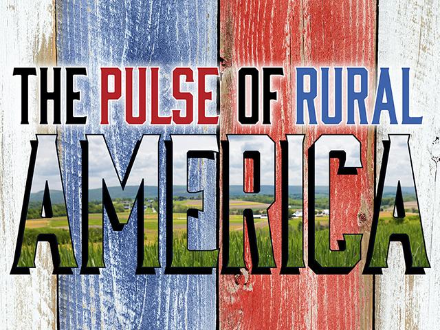 DTN/Progressive Farmer's Pulse of Rural America survey highlights strong support for former President Donald Trump as well as other issues on the minds of rural Americans as they head to the polls for the Nov. 5 election. (Design by DTN Progressive Farmer, background fence by Getty Images, inset photo by Joel Reichenberger)
