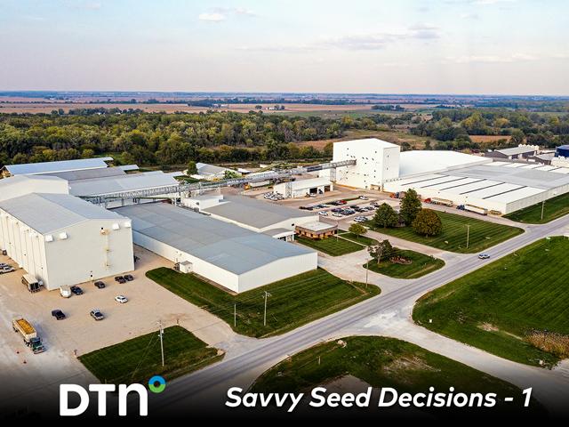 After harvest, seed corn arrives at the Wyffels Hybrids production facility for processing. (DTN/Progressive Farmer photo by Jason Jenkins)
