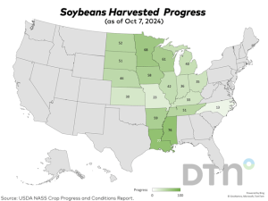 USDA Crop Progress: Harvest Reaches 30% for Corn, 47% for Soybeans as of Oct. 6