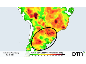 Argentina, Southern Brazil Going Through Drier Stretch After Recent Heavy Rain