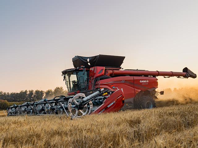 Amid an industry-wide sales decline, CNH also reported income declines because of unsold inventory and declining sales to farmers. (Photo courtesy of Case-IH)