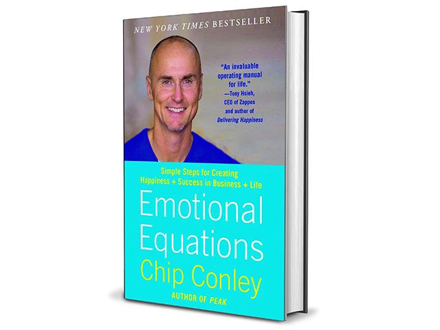 The book Emotional Equations by Chip Conley. (Image provided by the publisher)