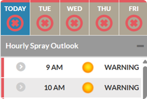 Let DTN Spray Advisor Help You Plan When to Be in the Field