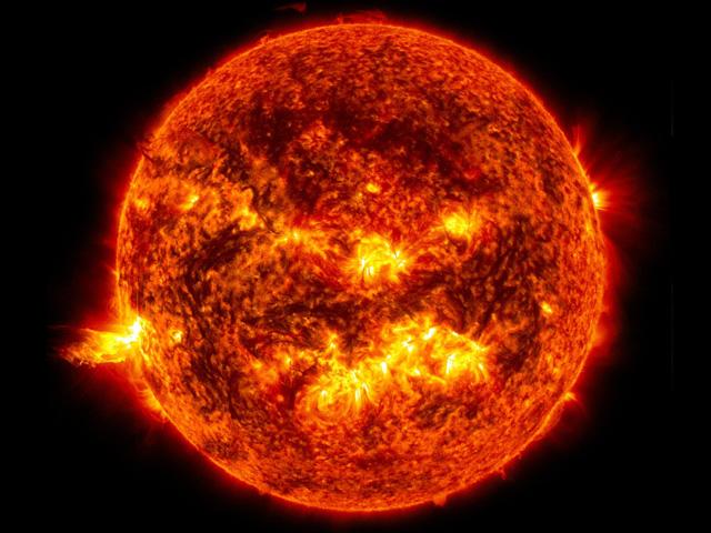 This week's severe solar storm could affect satellite and radio navigation systems. (DTN file image courtesy of NASA)
