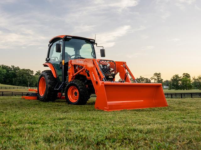 Kubota Tractor Corporation on Tuesday revealed its next-generation Grand L70 Series compact tractors to dealers attending 2025 Kubota Connect. (Photo courtesy of Kubota)