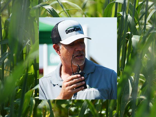 Keith Berns, who co-owns Green Cover in Nebraska, said it should cost less for producers to grow cover crops this fall. Prices are down for cereal rye. A farmer in Illinois also advises using cover crops as an option to reduce weed pressure from waterhemp. (DTN photo by Chris Clayton)