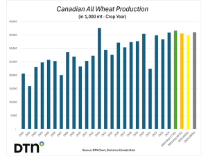 Statistics Canada Reported Increases in Its Second Model-Based Production Estimate
