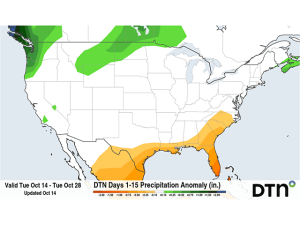 Rollercoaster Fall Weather Pattern for the Rest of October