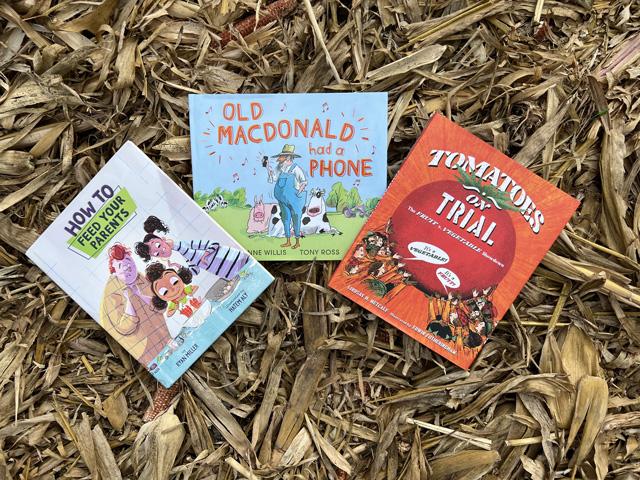 Children's books that tickle the funny bone or teach a lesson? Add a little bit of both to the farm reading diet and keep kids consuming information. (DTN photo by Pamela Smith)