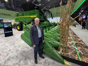 Deere Displays Its Technology-Loaded X9 Combine Platform at CES