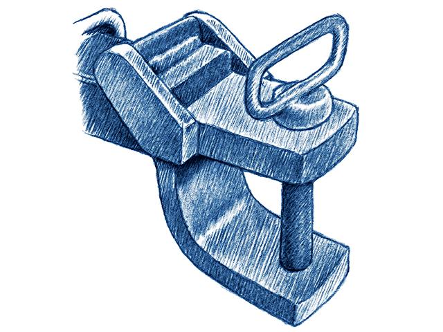 Single and Double Tongue Hitch (Illustration by Ray E. Watkins Jr.)