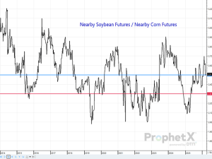 Soybean/Corn Price Ratio Supports Shift to Soybeans