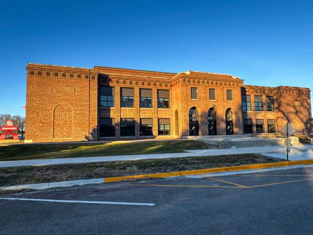 Ainsworth High School, Ainsworth, Nebraska, where the author graduated from in 1993 with his class of about 65 students (Anthony Greder)
